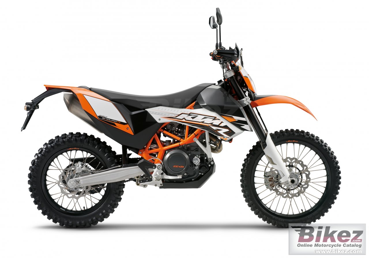Big KTM 690 enduro r picture and wallpaper from Bikez.com